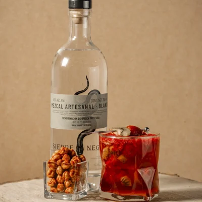 Sierpe Negra Mezcal Fresa-Kiwi